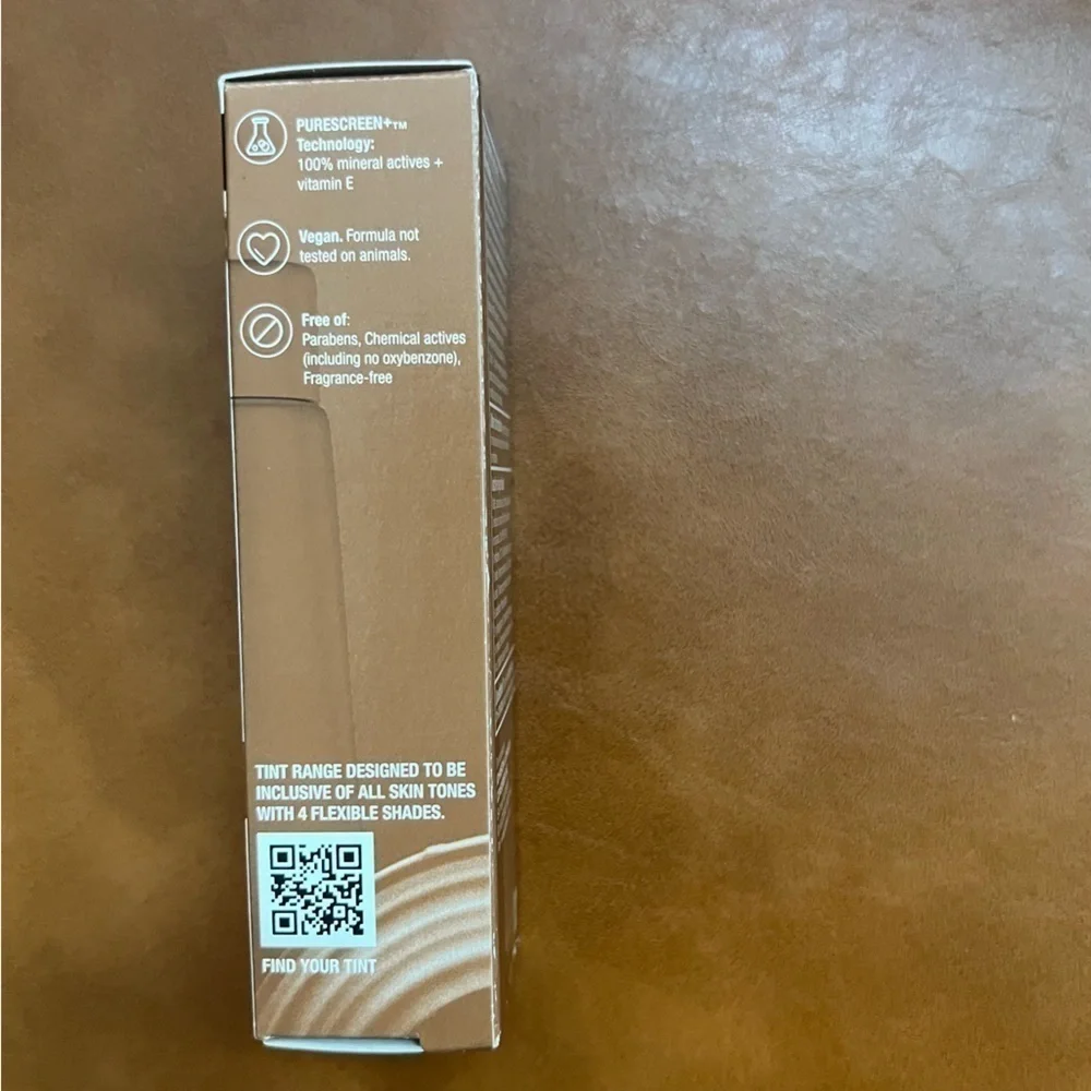 Neutrogena Purescreen Mineral UV Tinted Face Sunscreen Med Deep SPF 30 1.1 fl oz